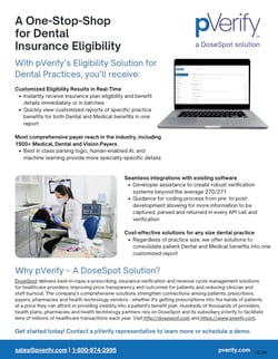 pVerify_Dental Insurance Eligibility_thumbnail